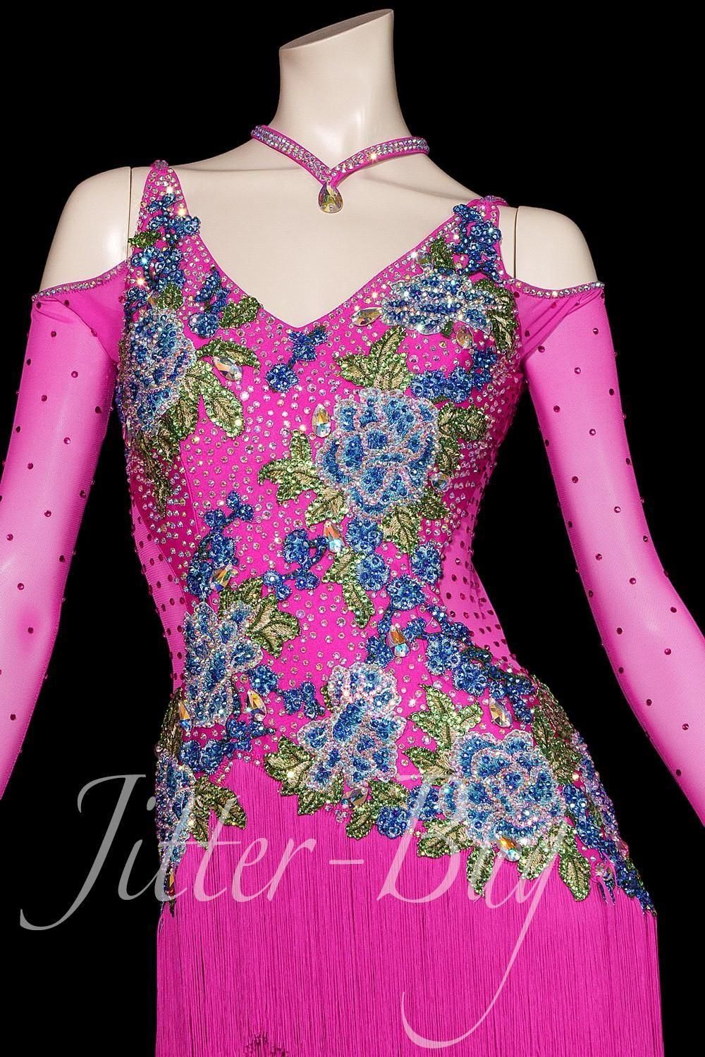 社交ダンス衣装・社交ダンスドレスのジルバ