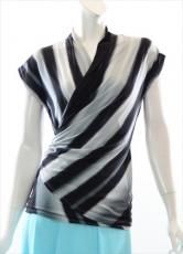 <img class='new_mark_img1' src='https://img.shop-pro.jp/img/new/icons21.gif' style='border:none;display:inline;margin:0px;padding:0px;width:auto;' />ボーダーカシュクールトップス (左前)