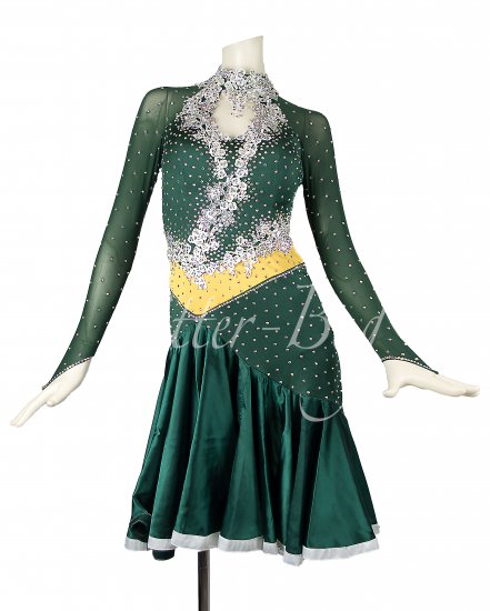 社交ダンス衣装・社交ダンスドレスのジルバ　セミオーダー/ラテンドレス001