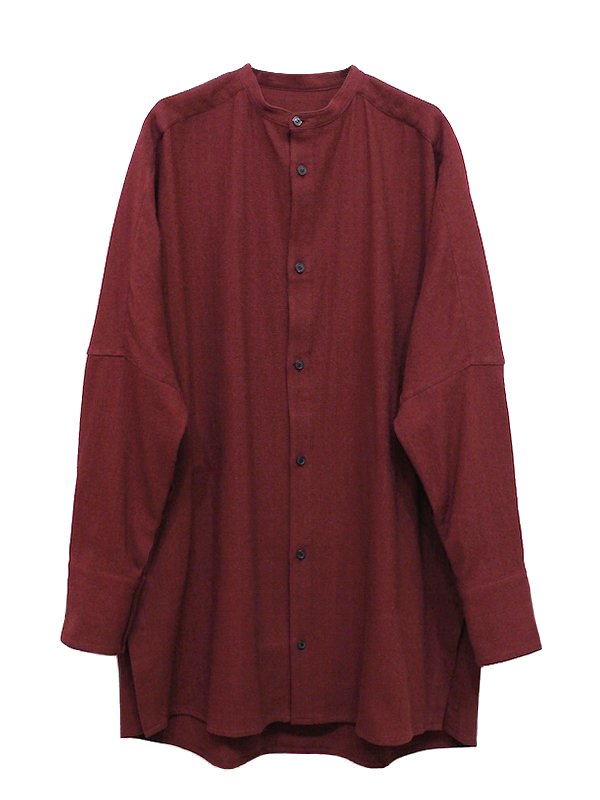 YANTOR アムンゼンロングシャツ - WINE RED 新品・未使用 - www