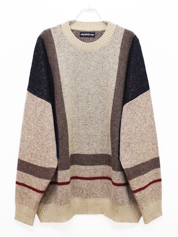 elephant TRIBAL fabrics Wide Tam Knit BEI - Nietzsche(ニーチェ