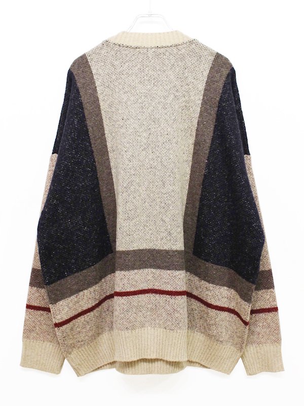 elephant TRIBAL fabrics Wide Tam Knit BEI - Nietzsche(ニーチェ