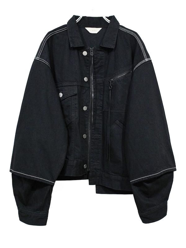 JIEDA SWITCHING JEAN JACKET-