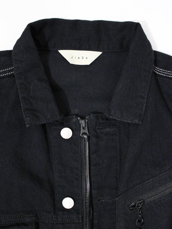 JieDa SWITCHING JEAN JACKET BLK - Nietzsche(ニーチェ) oNliNe SHOP