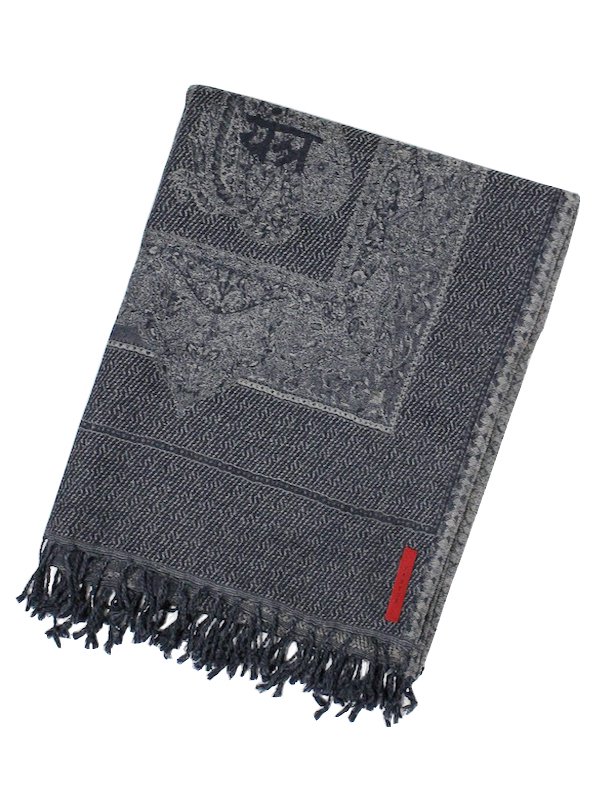 ストール【未使用】YANTOR Paisley Jacquard Wool Stole - dso-ilb.si