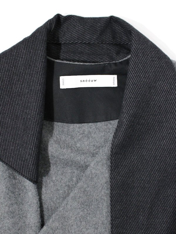 sneeuw パネルコート GRY - Nietzsche(ニーチェ) oNliNe SHOP