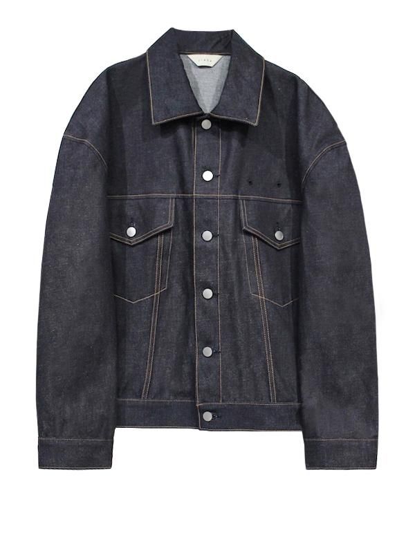 JieDa POWER SHOULDER DENIM JACKET IND - Nietzsche(ニーチェ) oNliNe