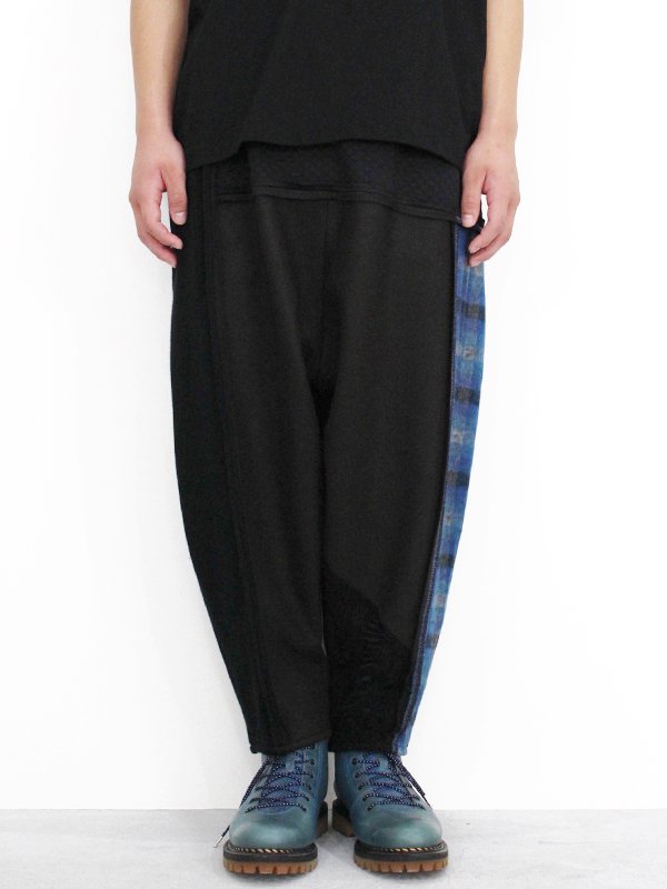STOF 21AW  Mad Patchwork Wide Pants目立つ汚れやほつれはありません