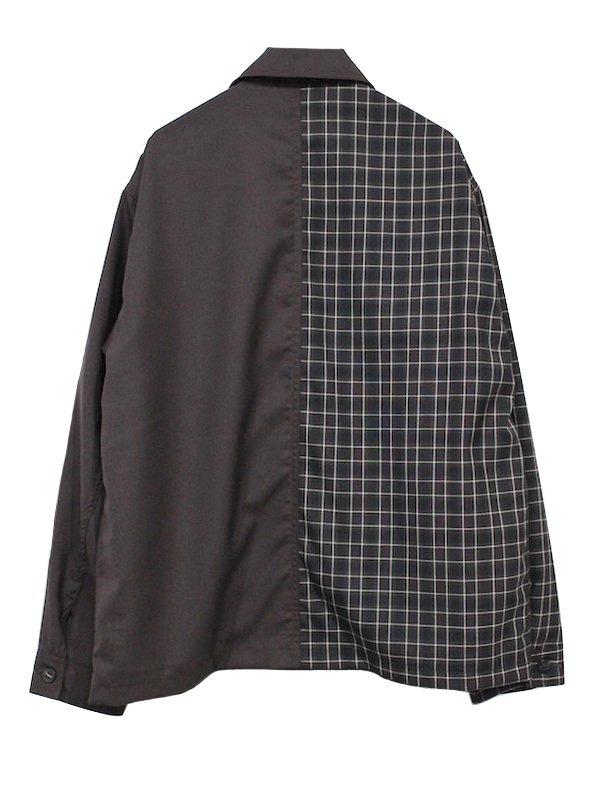 50%OFF JieDa SUMMER WOOL 2TONE JACKET BRN - Nietzsche(ニーチェ