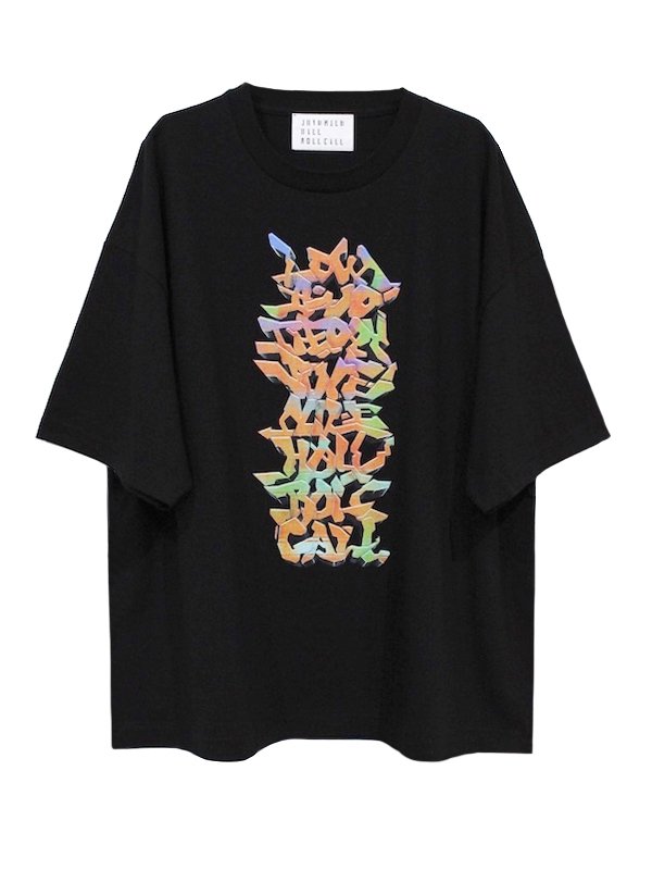 40%OFF JUVENILE HALL ROLLCALL 1735 プリントT BLK - Nietzsche