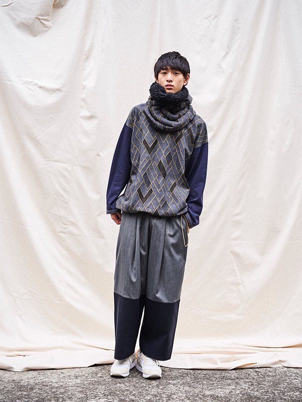 sneeuw チェアJQネックウォーマー C.GRY - Nietzsche(ニーチェ) oNliNe SHOP