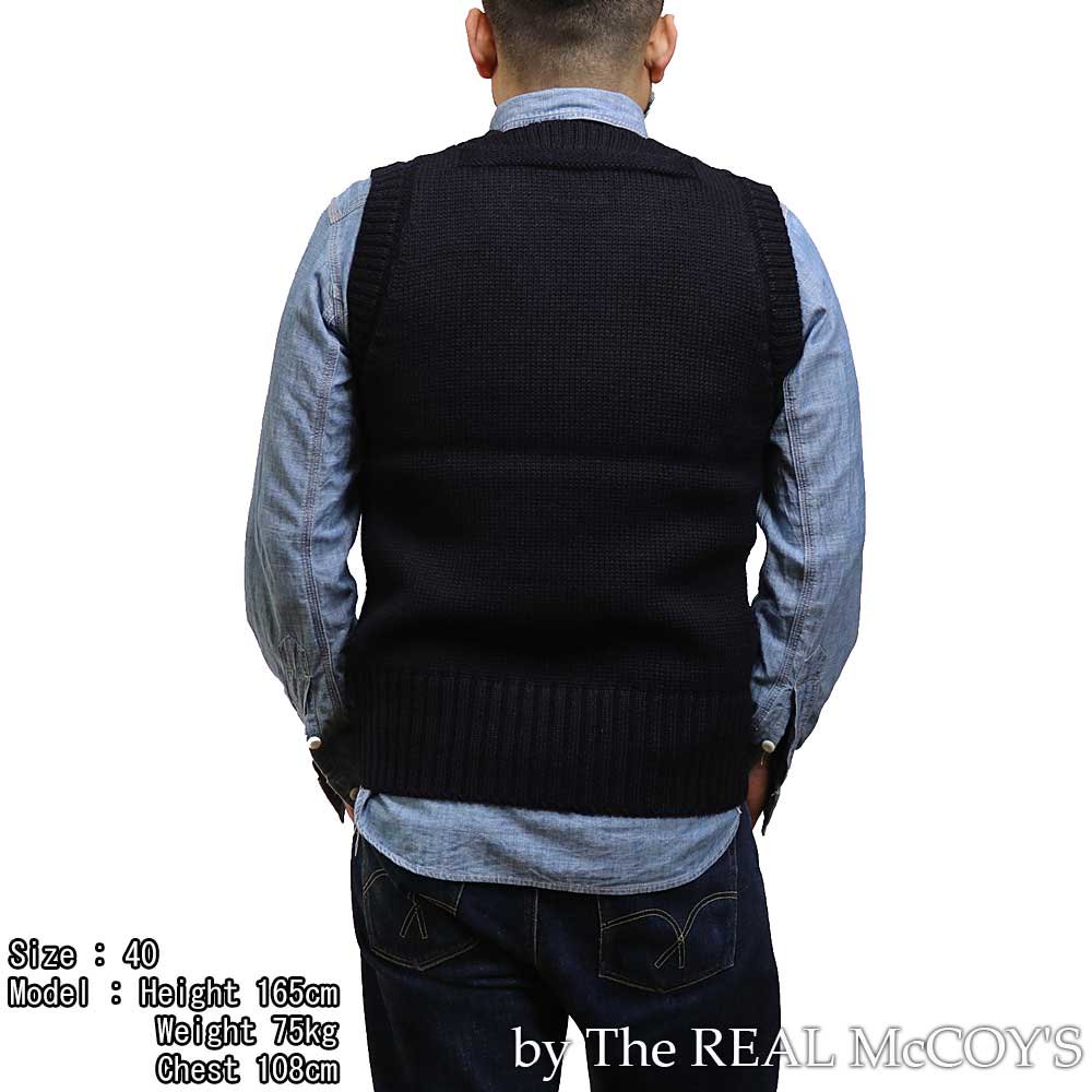 THE REAL McCOY'S SWEATER SLEEVELESS (38)