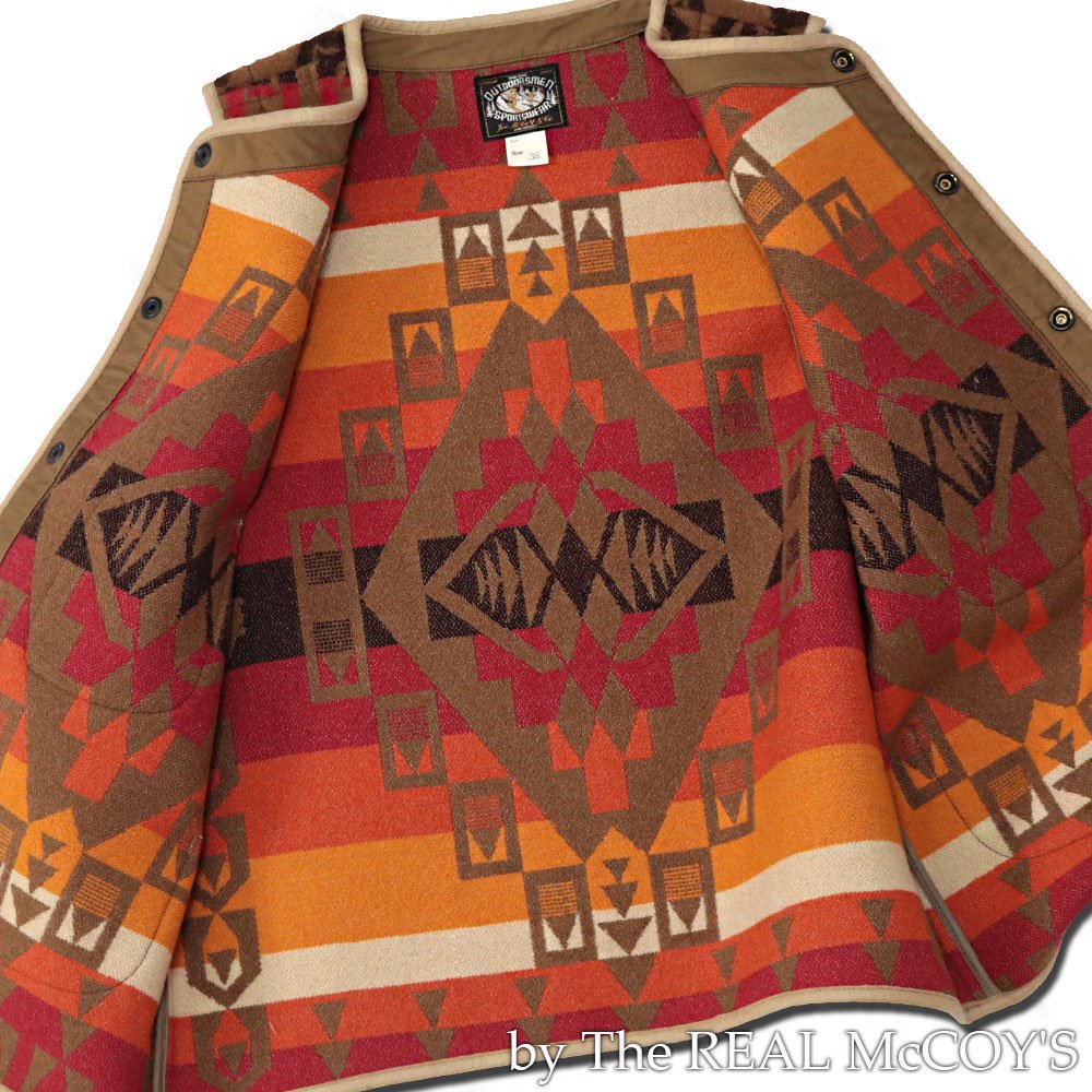 NATIVE BLANKET VEST