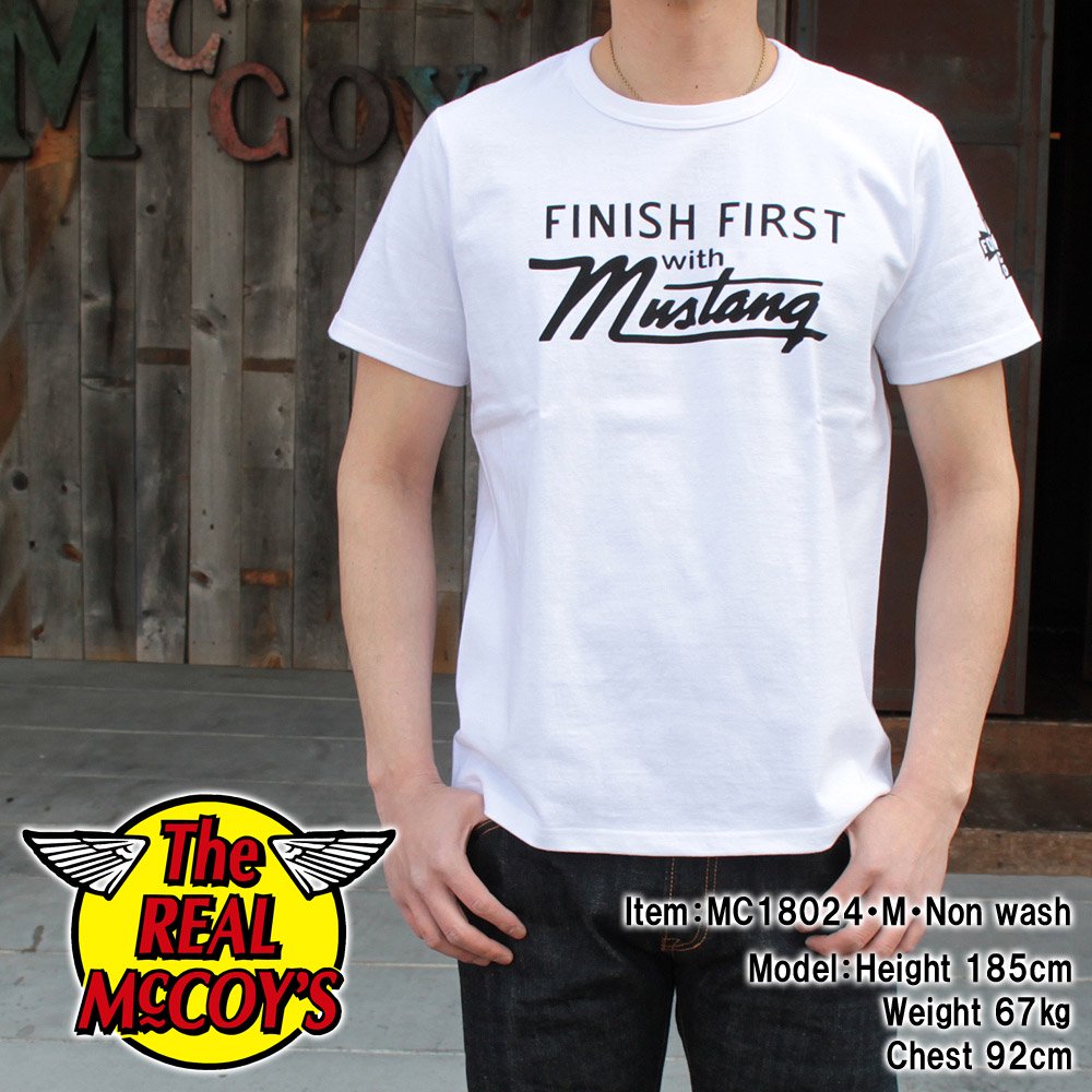 JOE McCOY TEE / MUSTANG S/S Tシャツ