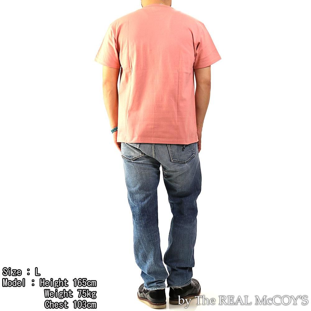 リアルマッコイズ　ポケットTシャツ黒 40 Lサイズ POCKET TEE