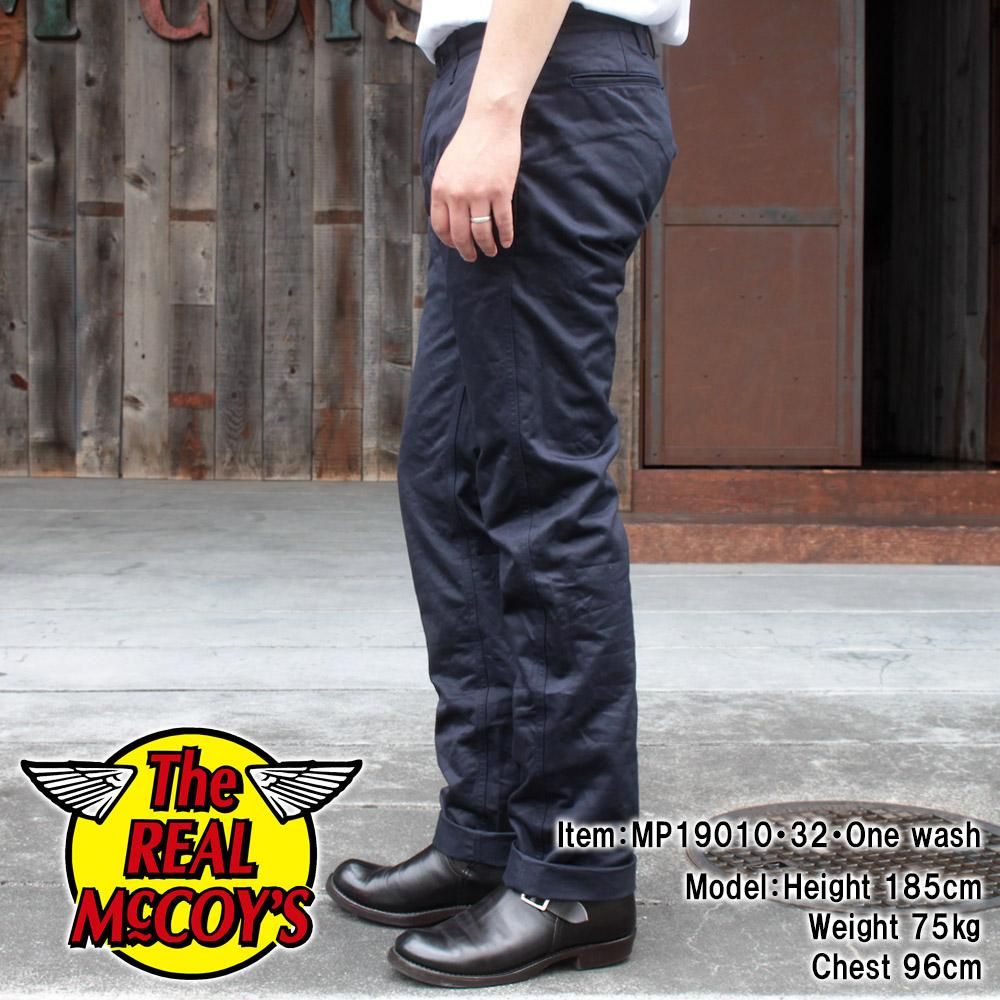 BLUESEALCHINOTJOE McCOY BLUE SEAL CHINO TROUSERS (36)