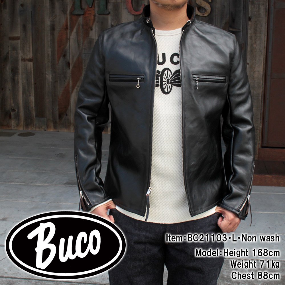 Buco J100タイプシングルライダースジャケット ライダースジャケット 超大特価