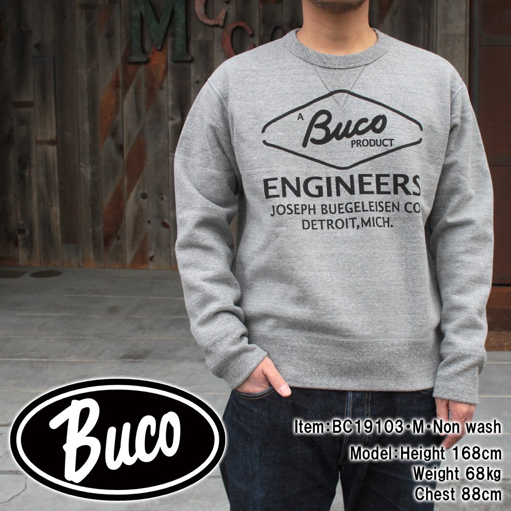BUCO SWEATSHIRT / ENGINEER サイズL