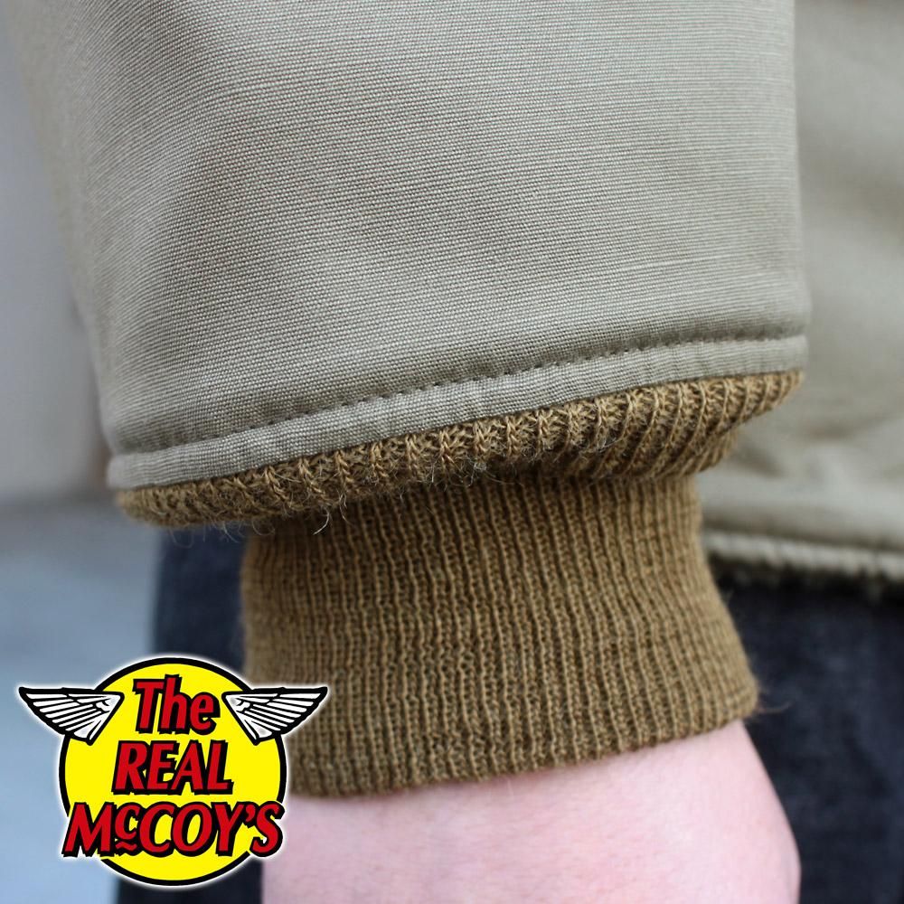 The REAL McCOY'S MJ20113 JACKET, FIELD, PILE, O.D.