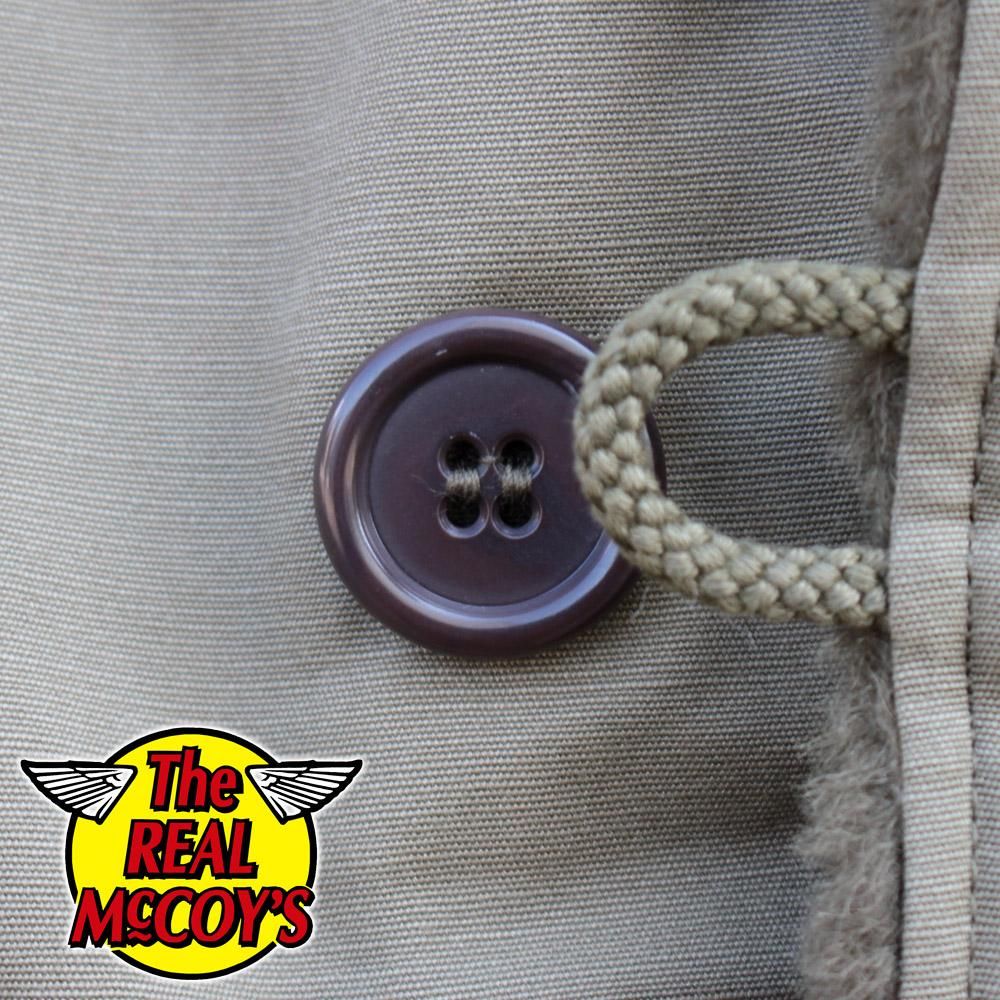 The REAL McCOY'S MJ20113 JACKET, FIELD, PILE, O.D.