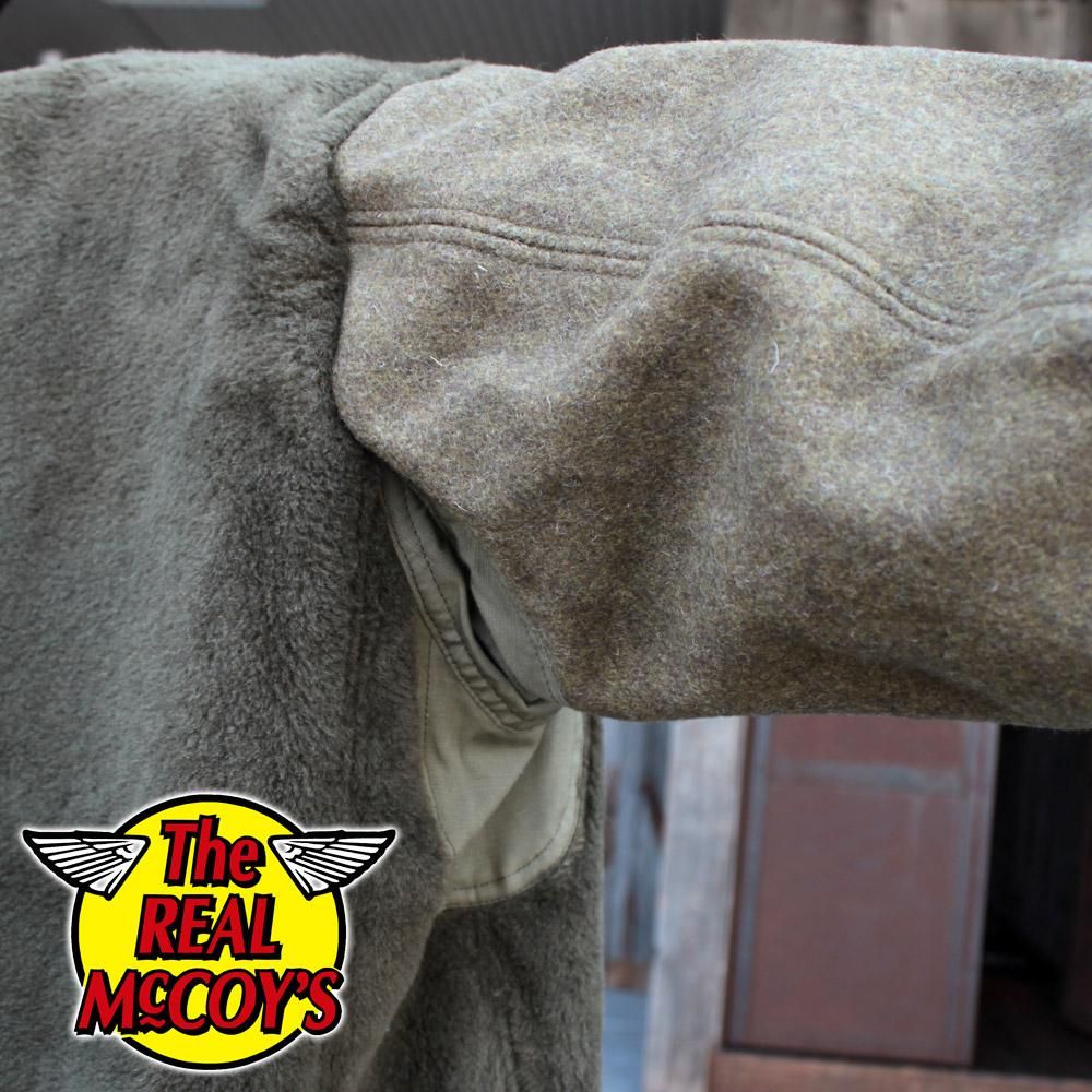 The REAL McCOY'S MJ20113 JACKET, FIELD, PILE, O.D.