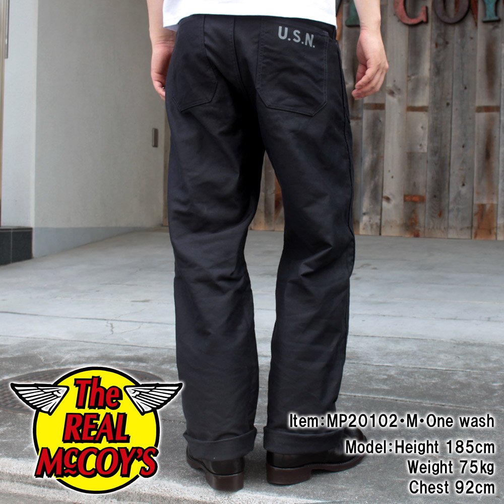 The REAL McCOY'S MP20102 USN N-1 TROUSERS MODIFY