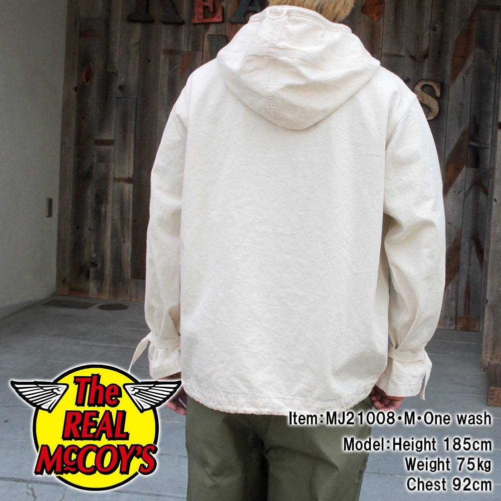 The REAL McCOY'S MJ21008 USN SALVAGE SMOCK PARKA