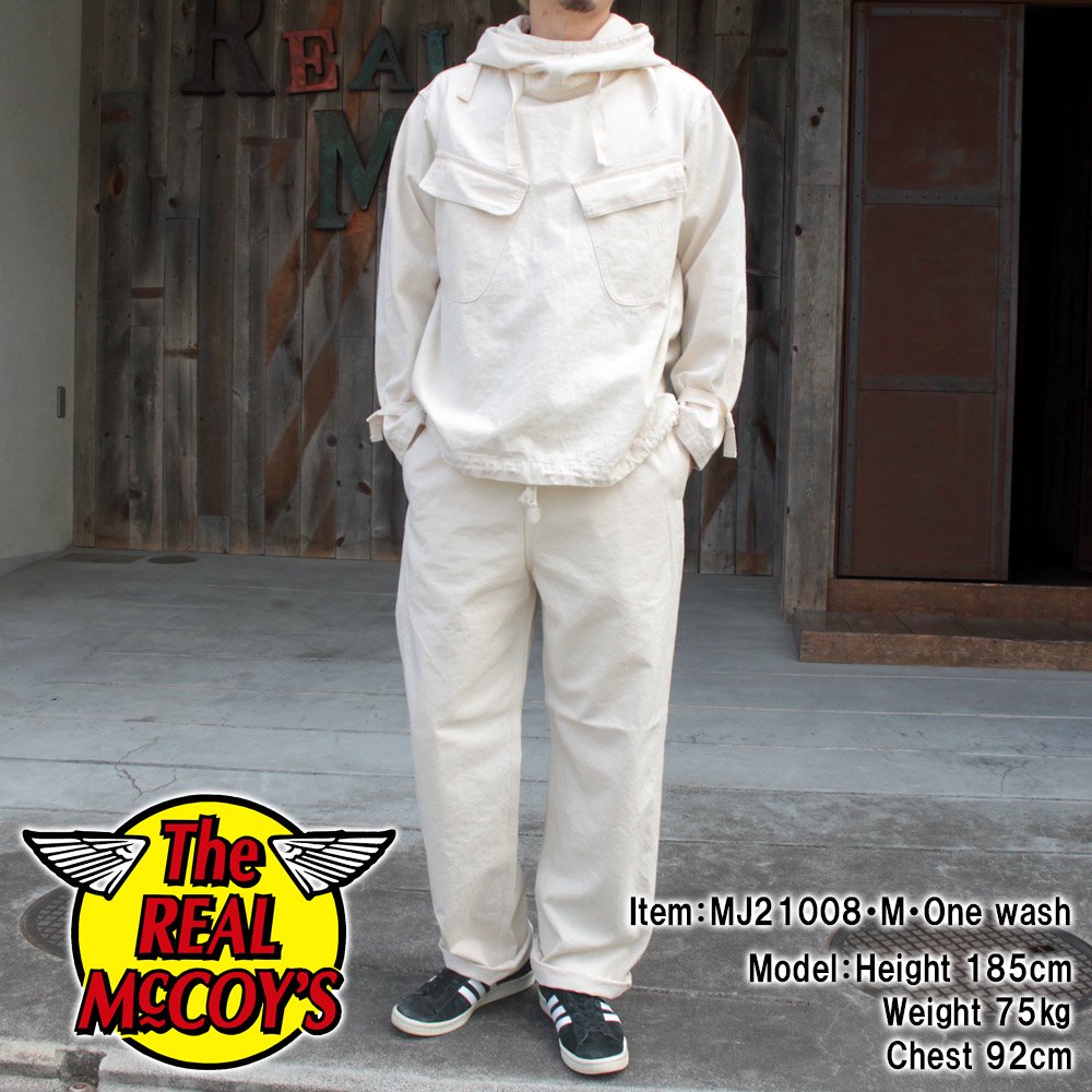 The REAL McCOY'S MJ21008 USN SALVAGE SMOCK PARKA