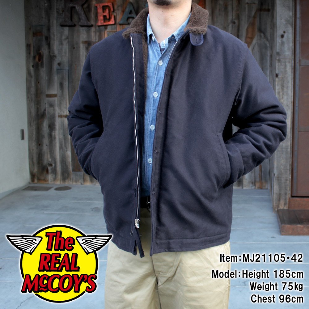 【値下げ】THE REAL McCOY'S N-1デッキジャケット(36)リアルマッコイズ
