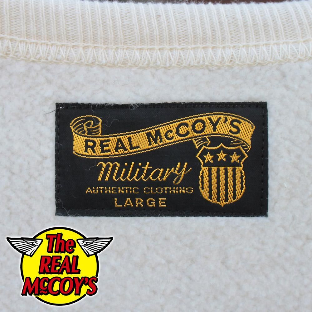 The Real McCoy's ミリタリーポケット スウェット MC21103 MILITARY POCKET SWEATSHIRT – The Real McCoy's