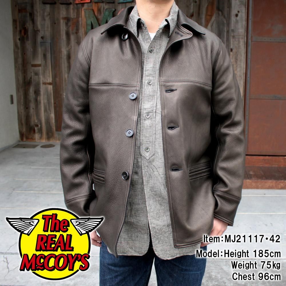 JOE McCOY MJ21117 DEERSKIN CAR COAT