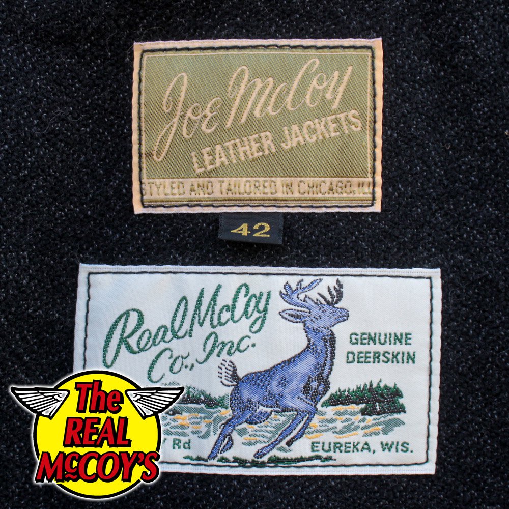 JOE McCOY MJ21117 DEERSKIN CAR COAT