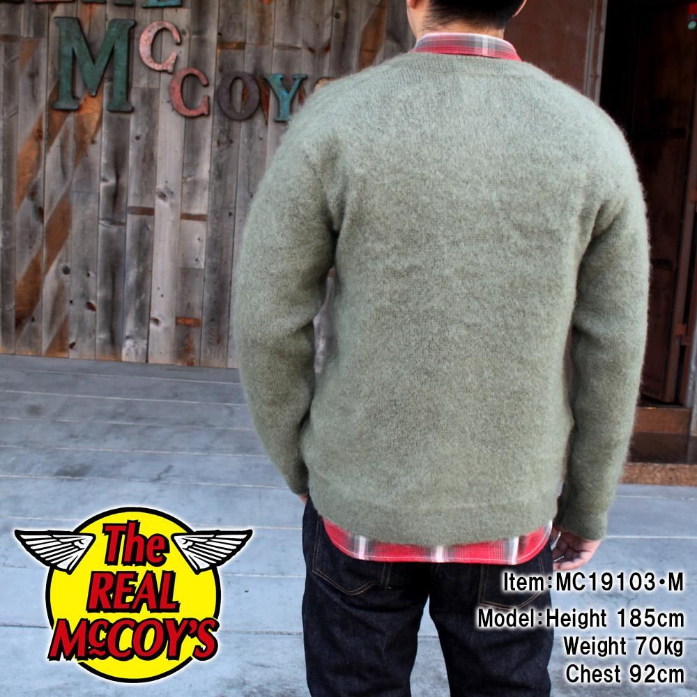 待望の再販！ joe REAL co☆BALL mccoy COTTON スウェットカーディガン