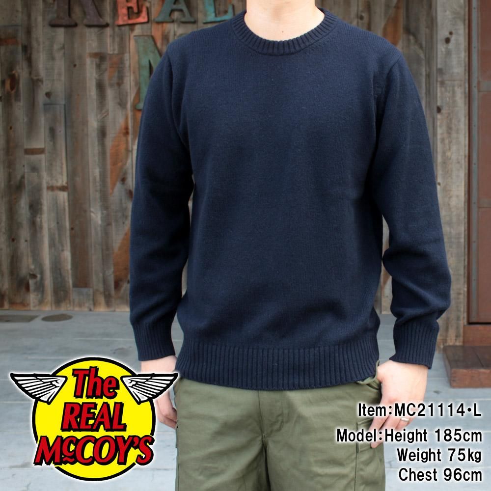 JOE McCOY MC21114 WOOL CREWNECK SWEATER