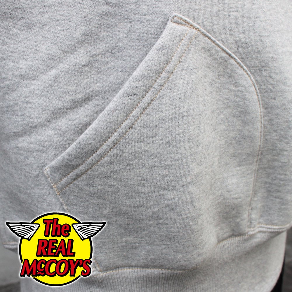 JOE McCOY MC21106 13 OZ. WOOL LOOPWHEEL HOODED SWEATSHIRT