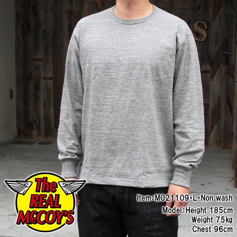 大特価放出！ ザ リアル マッコイズ メンズ Tシャツ トップス The Real McCoys Joe McCoy Loopwheel  Athletic Tee Grey