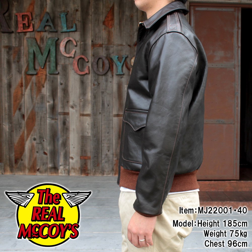 The REAL McCOY'S MJ22001 TYPE A-2 REAL MCCOY MFG. CO. (MODEL 220)