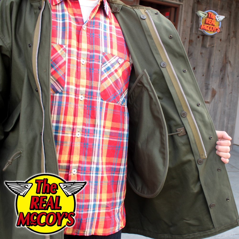 The REAL McCOY'S MJ22003 PARKA-SHELL, M-1951 (MODEL 220)