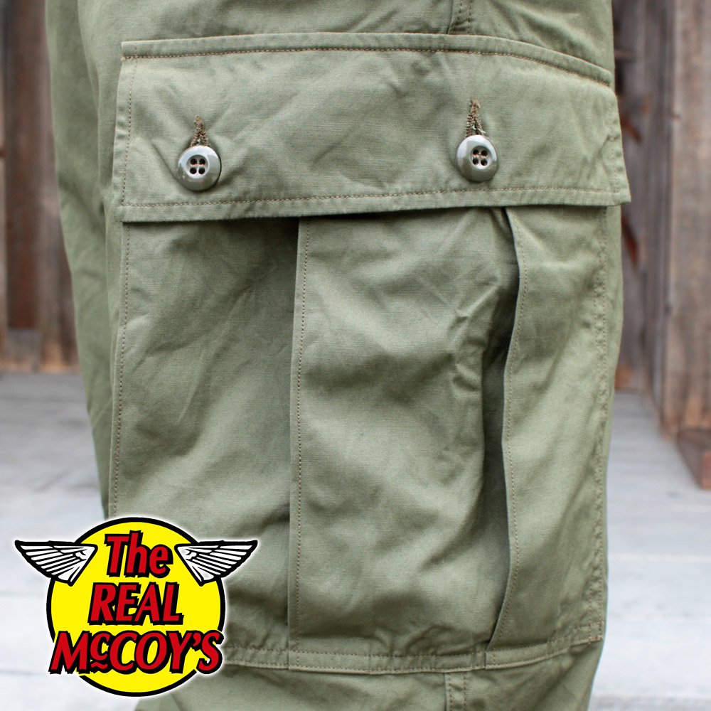 The REAL McCOY'S MP22004 TROUSERS, MAN'S, COMBAT, TROPICAL (MODEL 220)