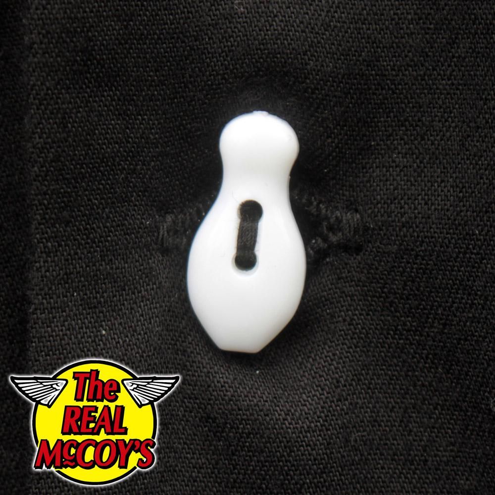 The REAL McCOY'S MS22002 RAYON BOWLING SHIRT / JOLLY ROGER