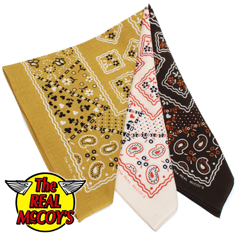 JOE McCOY MA22016 BANDANNA 'COOKIE'