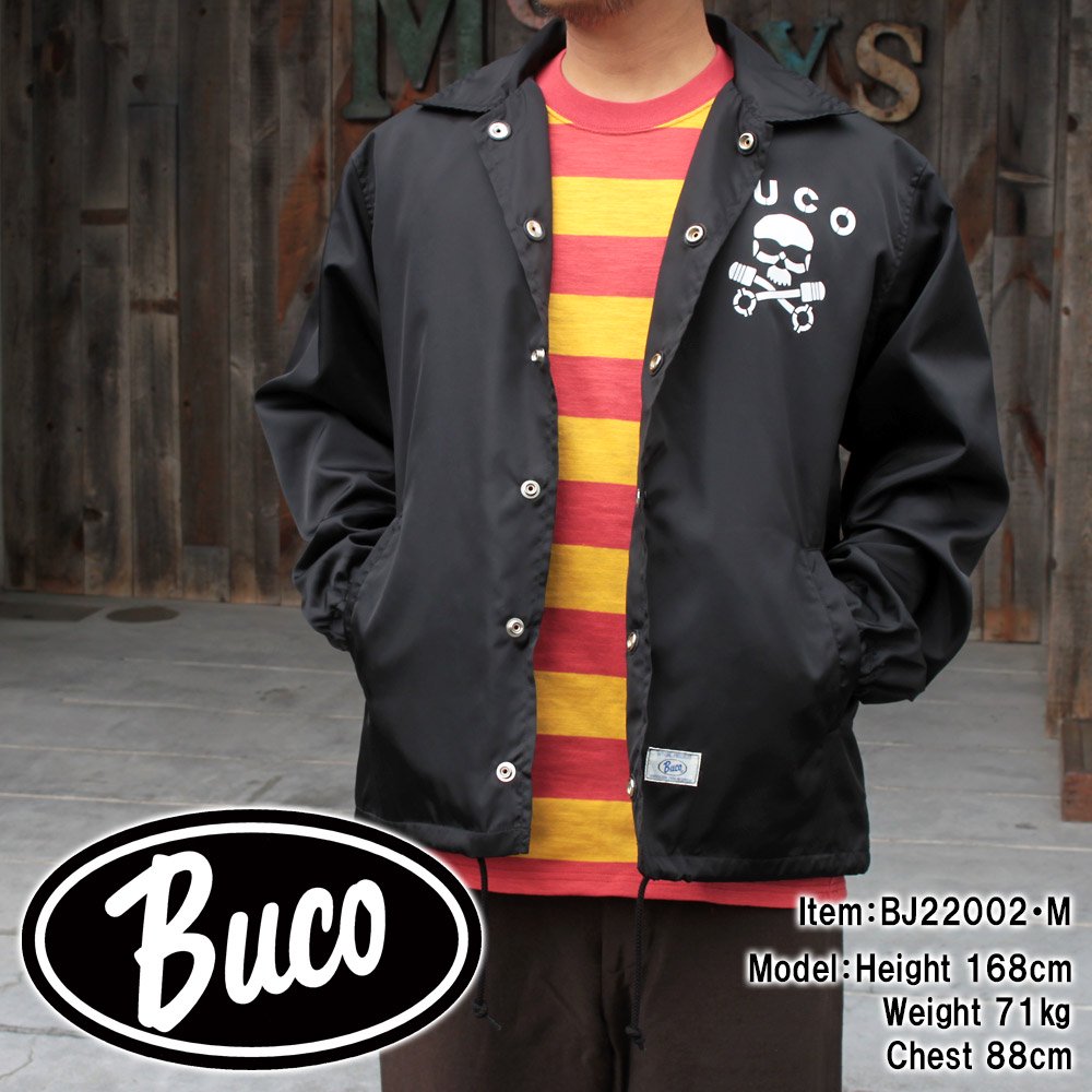 BUCO BJ22002 BUCO COACH JACKET / SKULL PISTON