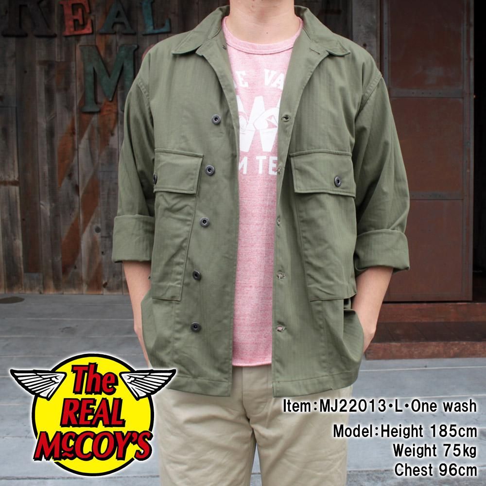 The REAL McCOY'S MJ22013 U.S.N. JACKETS HERRINGBONE TWILL