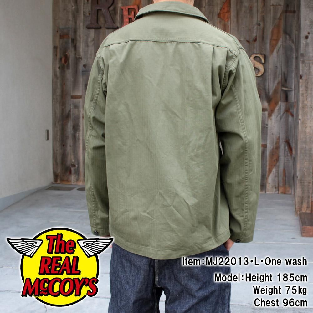 The REAL McCOY'S MJ22013 U.S.N. JACKETS HERRINGBONE TWILL