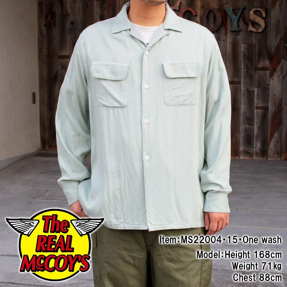 JOE McCOY MS22004 OPEN COLLAR RAYON SHIRT