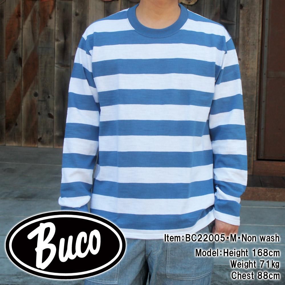 BUCO BC22005 BUCO STRIPE TEE L/S