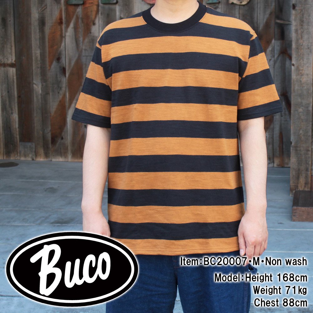 BUCO BC20007 BUCO STRIPE TEE S/S