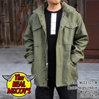 The REAL McCOY'S MJ22025 JACKET, UTILITY N-3 (MODEL 220) / STENCIL