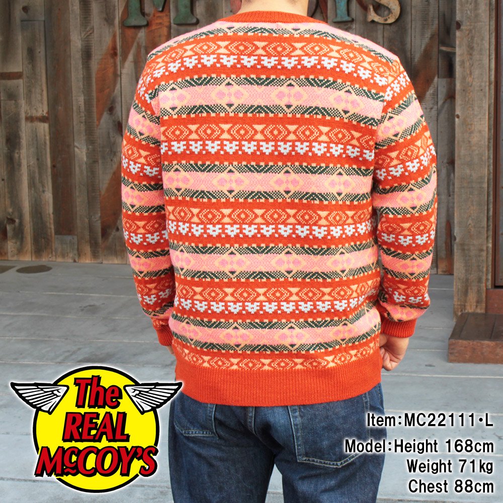 FAIR ISLE CREW NECK SWEATER