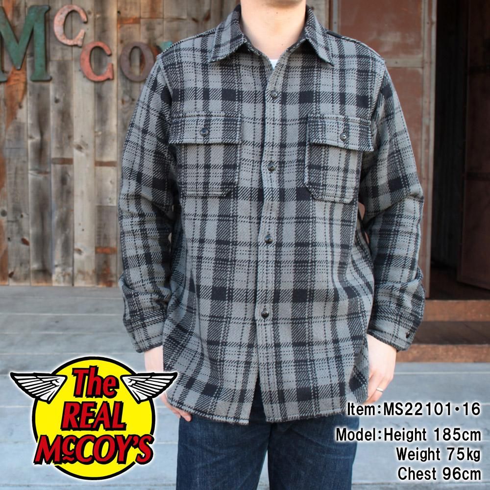 ジョーマッコイ 8HU HEAVY FLANNEL BLANKET SHIRT